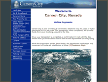 Tablet Screenshot of carsonpayments.com